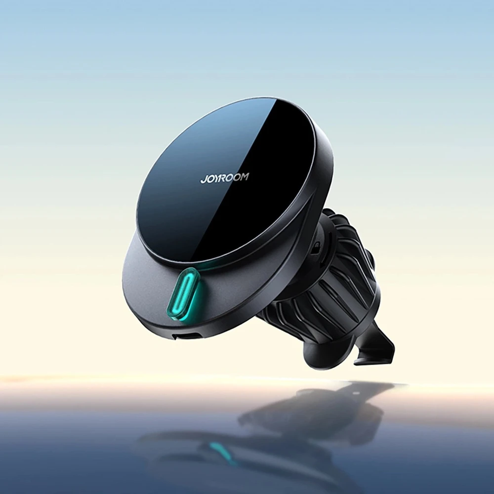 Automobilinis laikiklis-įkroviklis Joyroom JR-ZS409 MagSafe 15W juodas