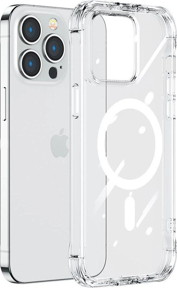Joyroom JR-14H6 skaidrus magnetinis dėklas, skirtas iPhone 14 Pro