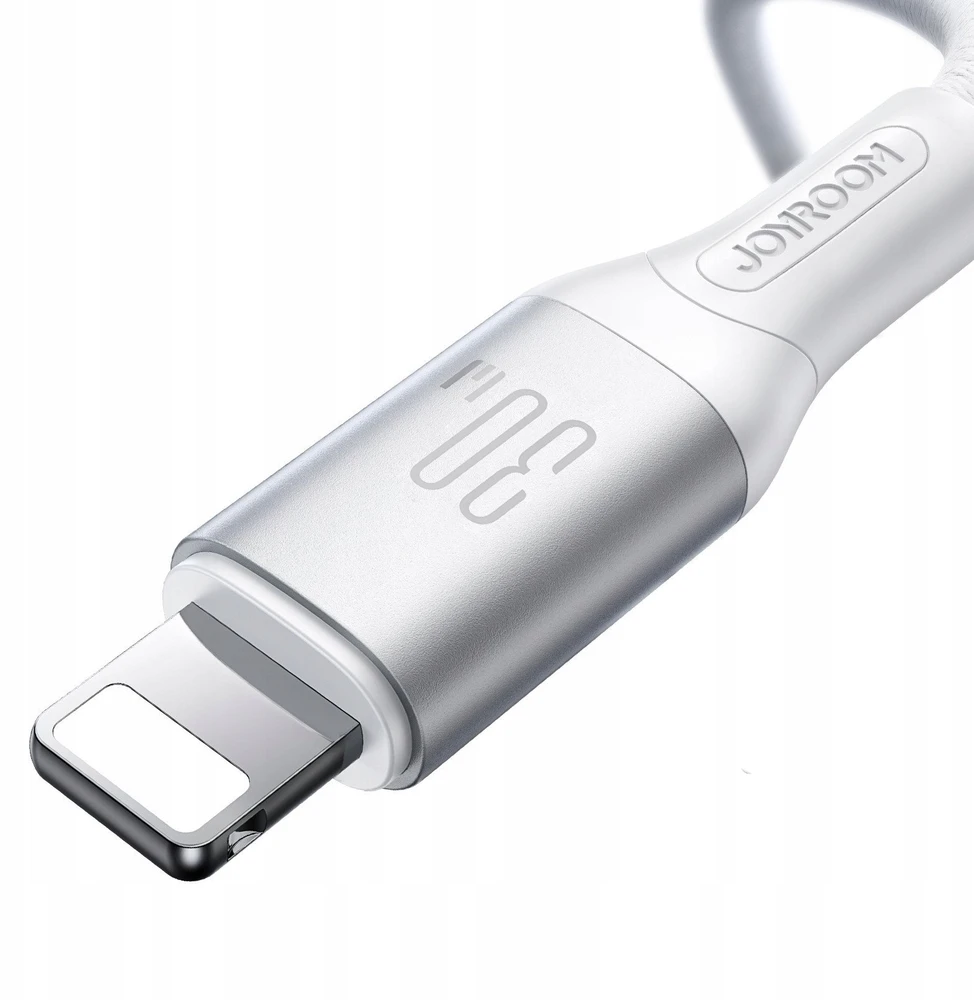 USB kabelis Joyroom S-A28 USB-C į Lightning 30W 1.0m baltas