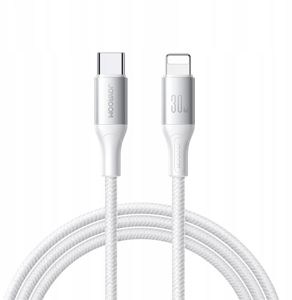 USB kabelis Joyroom S-A28 USB-C į Lightning 30W 1.0m baltas