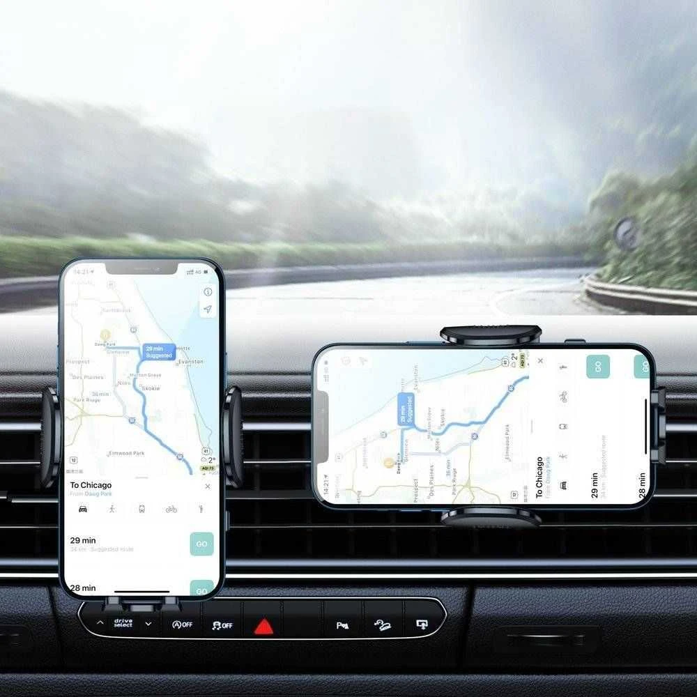 Automobilinis telefono laikiklis Joyroom JR-ZS259 (windshield) juodas