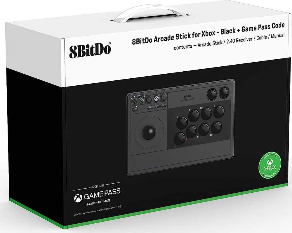 8BitDo Arcade Stick For XBOX & PC (juodas)