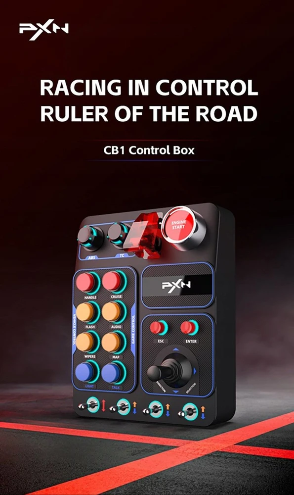 PXN CB1 Control Box – juodos spalvos