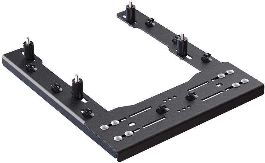 VIRPIL Controls kėdės tvirtinimo adapteris - juodas
