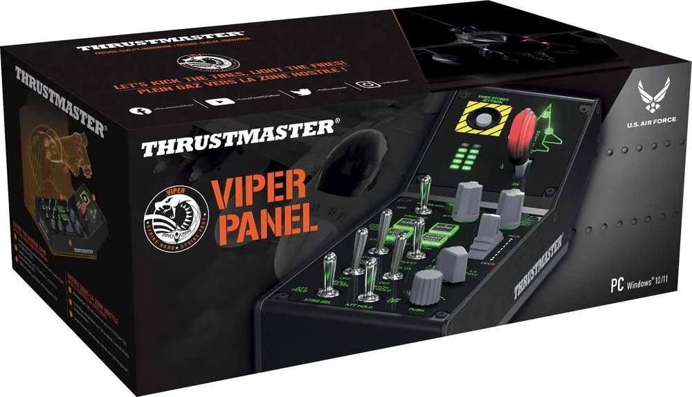 Thrustmaster Viper Panel pasaulinė versija | Thrustmaster | Juodas