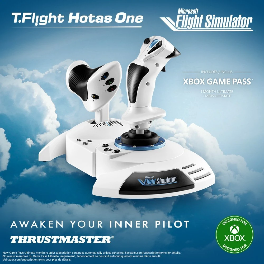 „Thrustmaster“ | Vairasvirtė | „T.Flight Hotas One Microsoft Flight Simulator Edition“