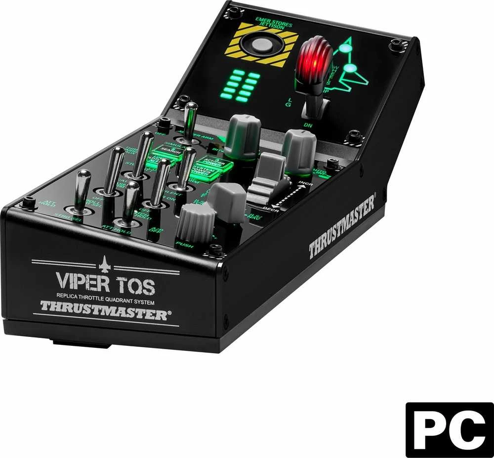Thrustmaster Viper Panel pasaulinė versija | Thrustmaster | Juodas