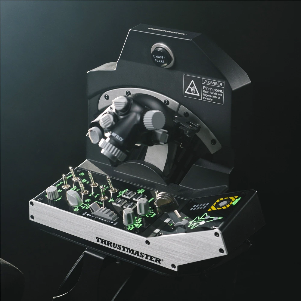 Thrustmaster Viper Mission Pack pasaulinė versija | Thrustmaster | Viper TQS misijos paketas | Juodas | Droselis