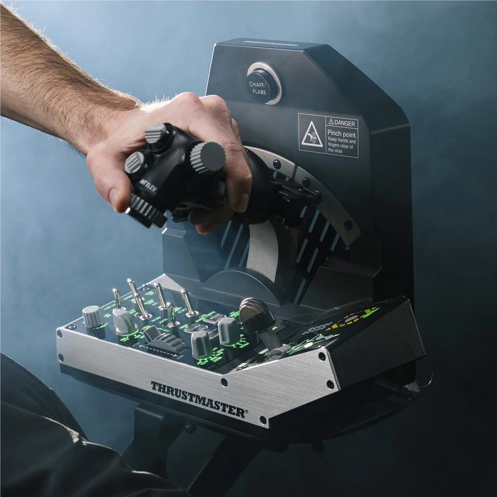 Thrustmaster Viper Mission Pack pasaulinė versija | Thrustmaster | Viper TQS misijos paketas | Juodas | Droselis
