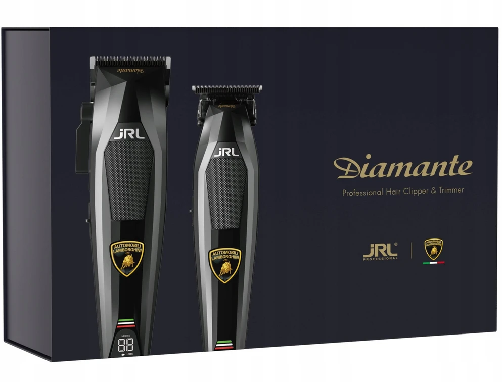Set 2-in-1 JRL Diamante Clipper + Diamante Trimmer juodos spalvos