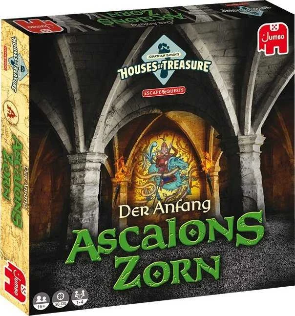 Jumbo Spiele Stalo Žaidimas - Jumbo Lobių Pabėgimo Quest Ascalons Zorn 1-4 Žaidėjai