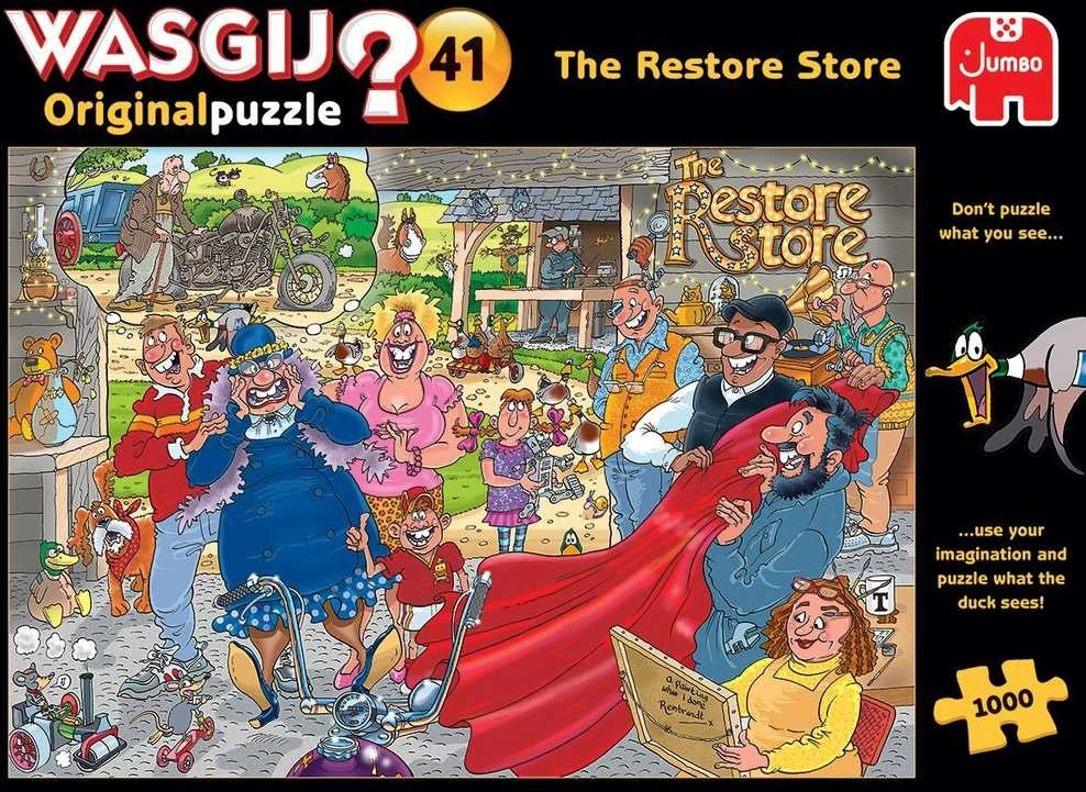 TM Toys Dėlionė 1000 detalių Wasjij Original Renovacija