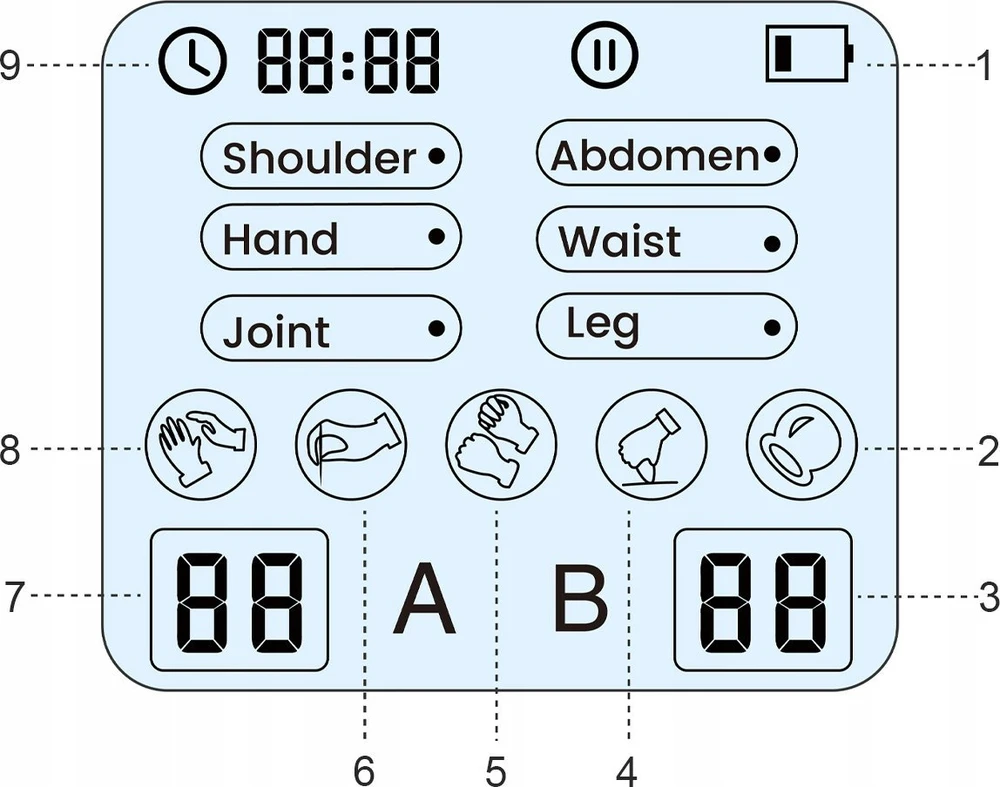 Jumper TENS JPD-ES200 balta