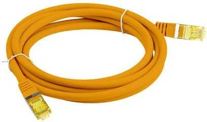 Lanberg PATCHCORD KAT.6A S/FTP LSZH CU 15M ORANŽINIS FLUKE PASSED LANBERG