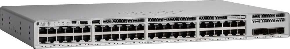 Šakotuvas „Cisco Catalyst 9200L“ komutatorius (C9200L-48PXG-2Y-E)