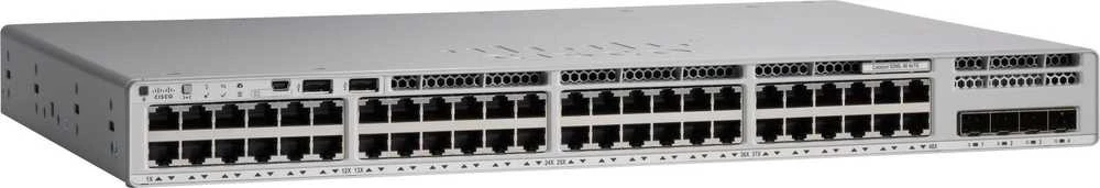 Šakotuvas Cisco CATALYST 9200L 48-PORT DATA - ONLY 4 X 1G NETWORK ADVANTAGE