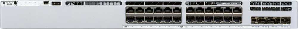 Šakotuvas Cisco CATALYST 9300L 24P DATA NETWORK - ESSENTIALS 4X10G UPLINK