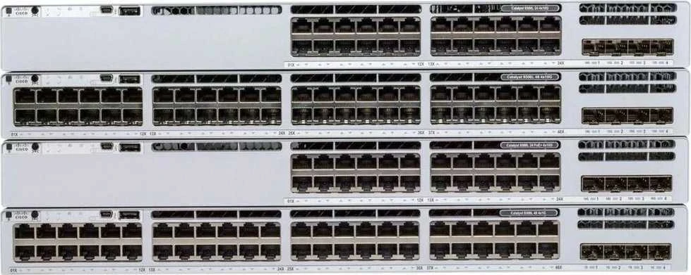 Šakotuvas Cisco CATALYST 9300L 48P POE NETWORK - ESSENTIALS 4X10G UPLINK