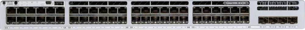 Šakotuvas Cisco CATALYST 9300L 48P POE NETWORK - ESSENTIALS 4X10G UPLINK