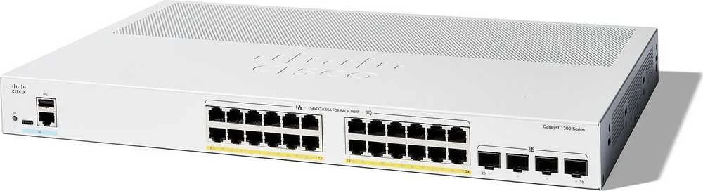 Šakotuvas „Cisco Catalyst C1300-24P-4G“