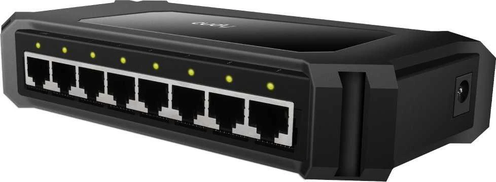 Šakotuvas Tinklo Įranga - Cudy Jungiklis GS108D 8-Port 1Gbps 150x80x65mm