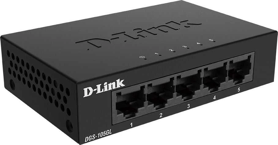 Šakotuvas Jungiklis D-Link DGS-105GL/E