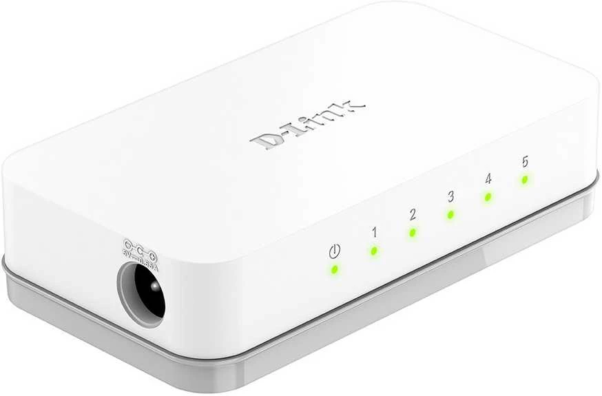 Šakotuvas Jungiklis D-Link GO-SW-5E/E