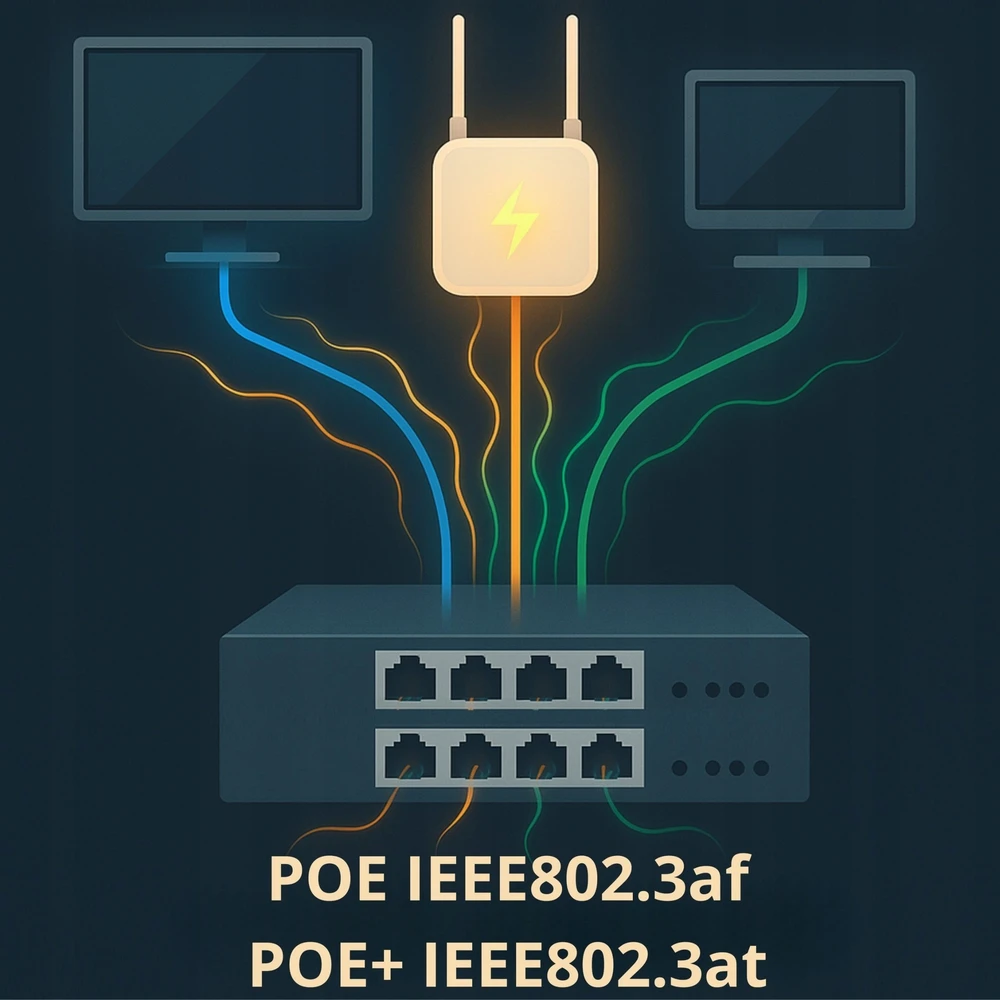 Šakotuvas SWITCH POE CS4010-8ET2GT-60 8 PRIEVADŲ DAHUA