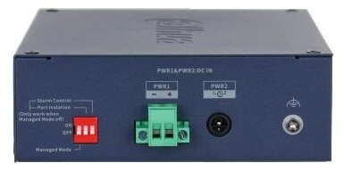 Šakotuvas VALDOMAS PRAMONINIS KOMUTATORIUS CHS4212-8GT 8 PRIEVADŲ SFP DAHUA