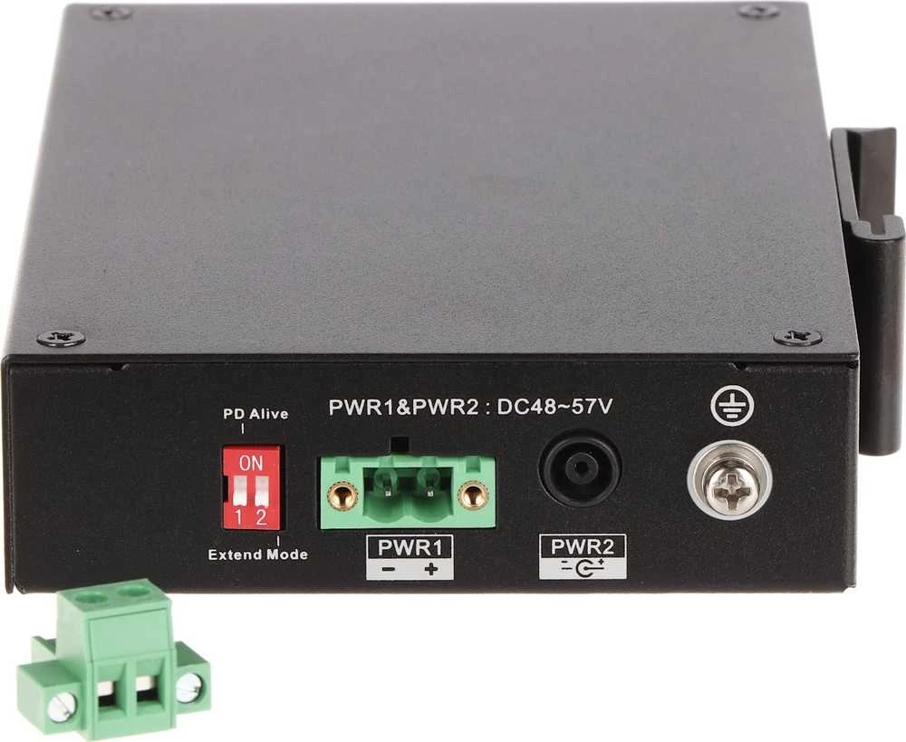 Šakotuvas PRAMONINIS SWITCH'AS POE PFS3106-4ET-60-V2 4 PRIEVADŲ SFP DAHUA