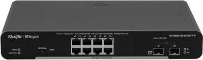 Šakotuvas Ruijie Reyee Ruijie SWITCH POE RG-NBS3100-8GT2SFP-P 8 PRIEVADŲ REYEE