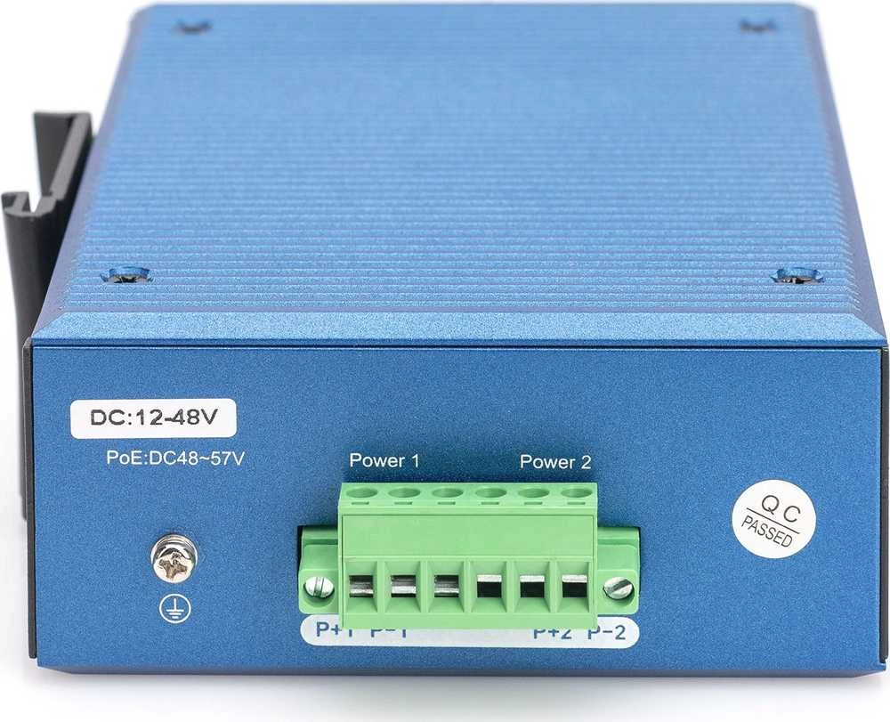Šakotuvas Digitus DN-651154 tinklo komutatorius Valdomas L2 Gigabit Ethernet (10/100/1000) Juoda, Mėlyna