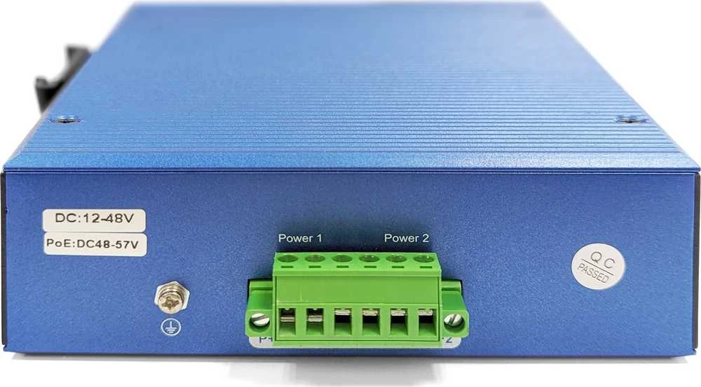 Šakotuvas „Digitus Industrieller“ 16+2 prievadų valdomas L2 gigabito Ethernet PoE komutatorius