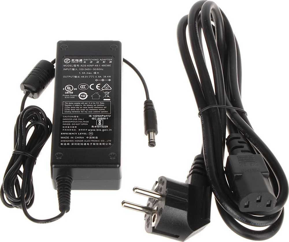 Šakotuvas SWITCH POE DS-3E0106P-E/M 4 PRIEVADŲ Hikvision
