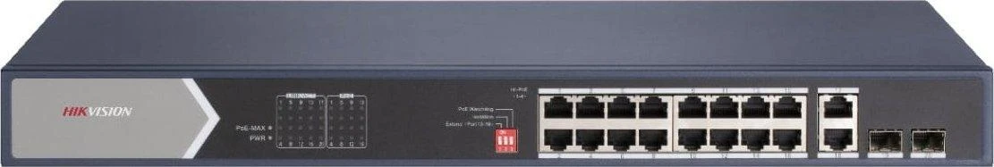 Šakotuvas SWITCH POE DS-3E0520HP-E 16 PRIEVADŲ SFP Hikvision