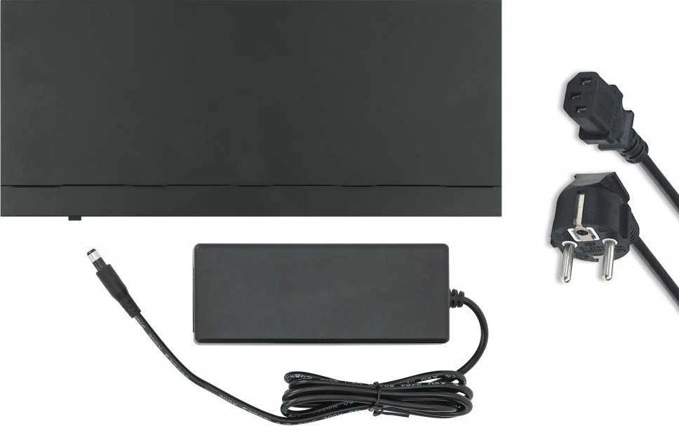 Šakotuvas „Intellinet 561938“ komutatorius 2.5G, 10/100/1000/2500, 8x RJ45 PoE+ 100W