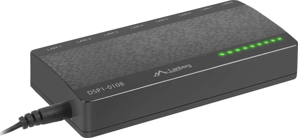 Šakotuvas SWITCH LANBERG DSP1-0108 8-PORT 100MBPS