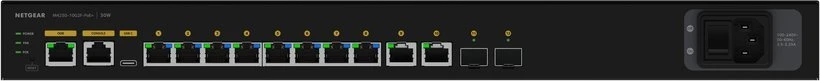 Šakotuvas Switch NETGEAR M4250-10G2F-PoE+ (GSM4212P-100EUS)