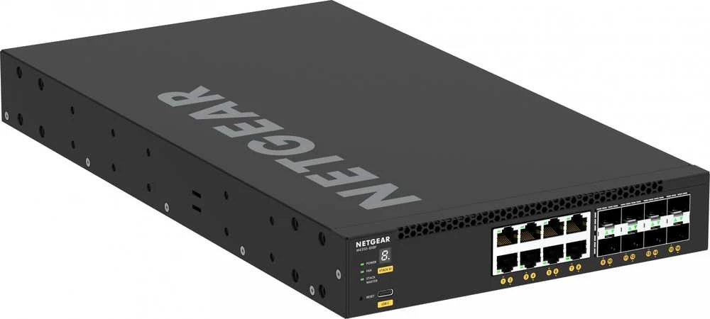 Šakotuvas Tinklo Įranga - NETGEAR Jungiklis XSM4316 16 Prievadų 10Gbps 530x330x140mm