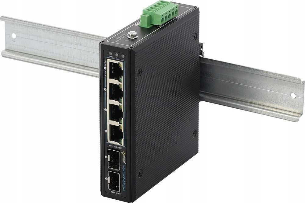 Šakotuvas Pulsar ISFG64 pramoninis komutatorius ISFG64 (4xPoE, 2xSFP)