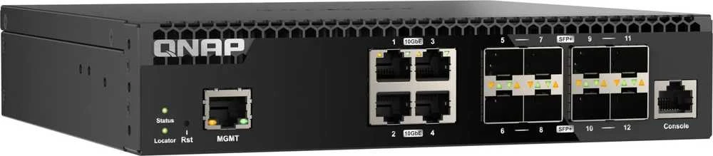 Šakotuvas QNAP QSW-M3212R-8S4T