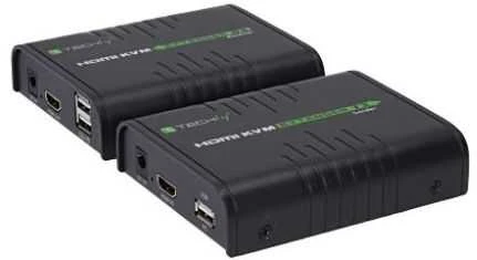 Techly IDATA HDMI-KVM2 KVM ilgintuvas Siųstuvas ir imtuvas