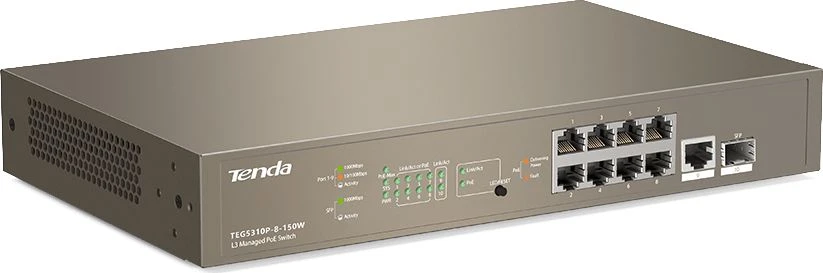 Šakotuvas Jungiklis Tenda TEG5310P -8-150W
