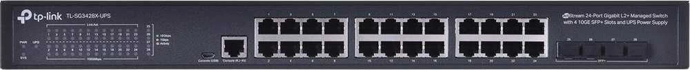 Šakotuvas TP-LINK TP-LINK komutatorius TL-SG3428X-UPS TLSG3428XUPS (TL-SG3428X-UPS)