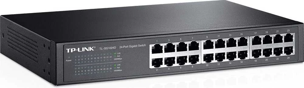 SWITCH TL-SG1024D 24 PRIEVADŲ TP-LINK
