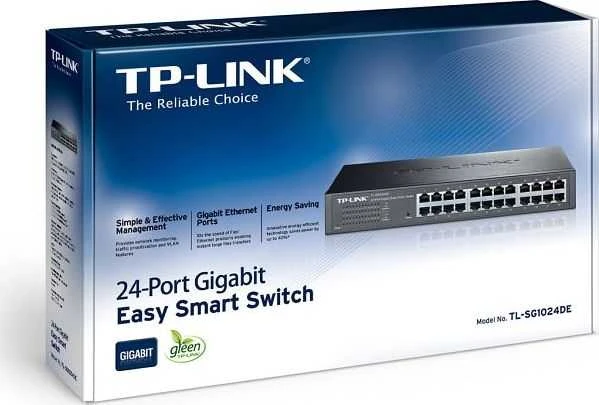 TL-SG1024DE 24-PORT GBIT EASY - SMART SWITCH
