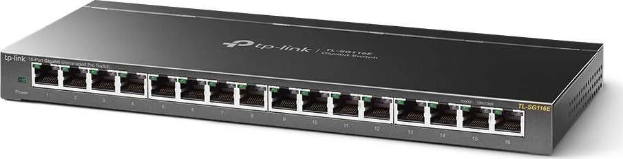 Šakotuvas SWITCH TL-SG116E 16 PRIEVADŲ TP-LINK