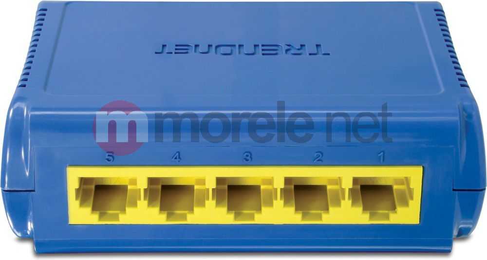 TRENDNET 5 prievadų 10/100Mbps jungiklis