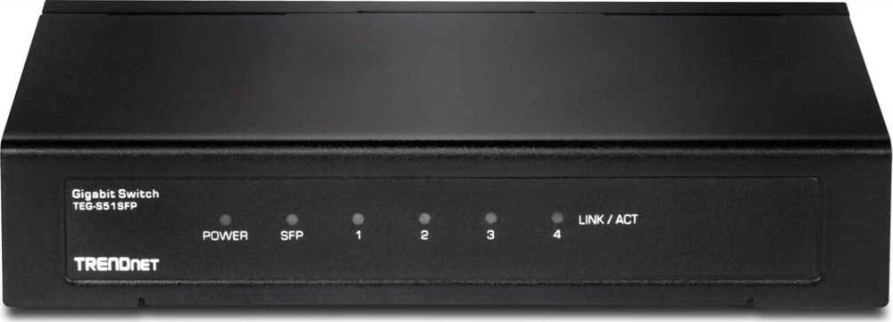 Šakotuvas Jungiklis TRENDnet TEG-S51SFP