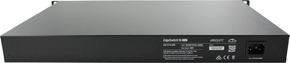 Šakotuvas Jungiklis Ubiquiti ES-24-250W